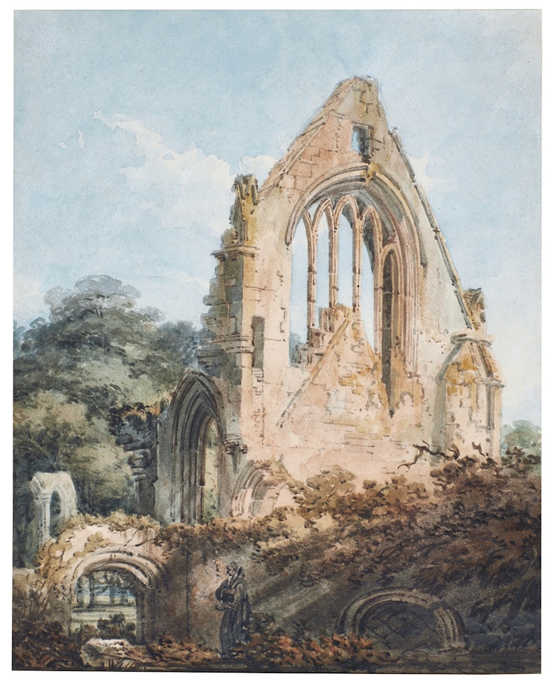 DRYBURGH ABBEY, BERWICKSHIRE by Thomas Girtin