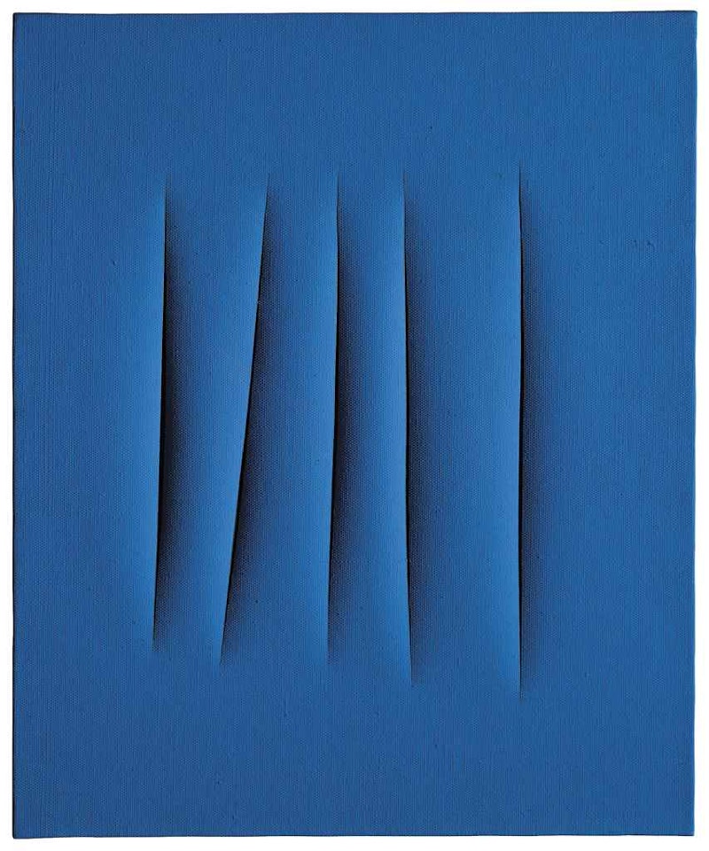 Concetto spaziale, Attese by Lucio Fontana