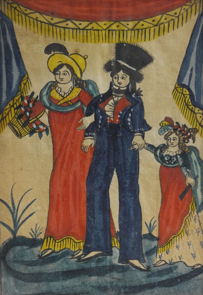 PORTRAIT OF A FAMILY by English School