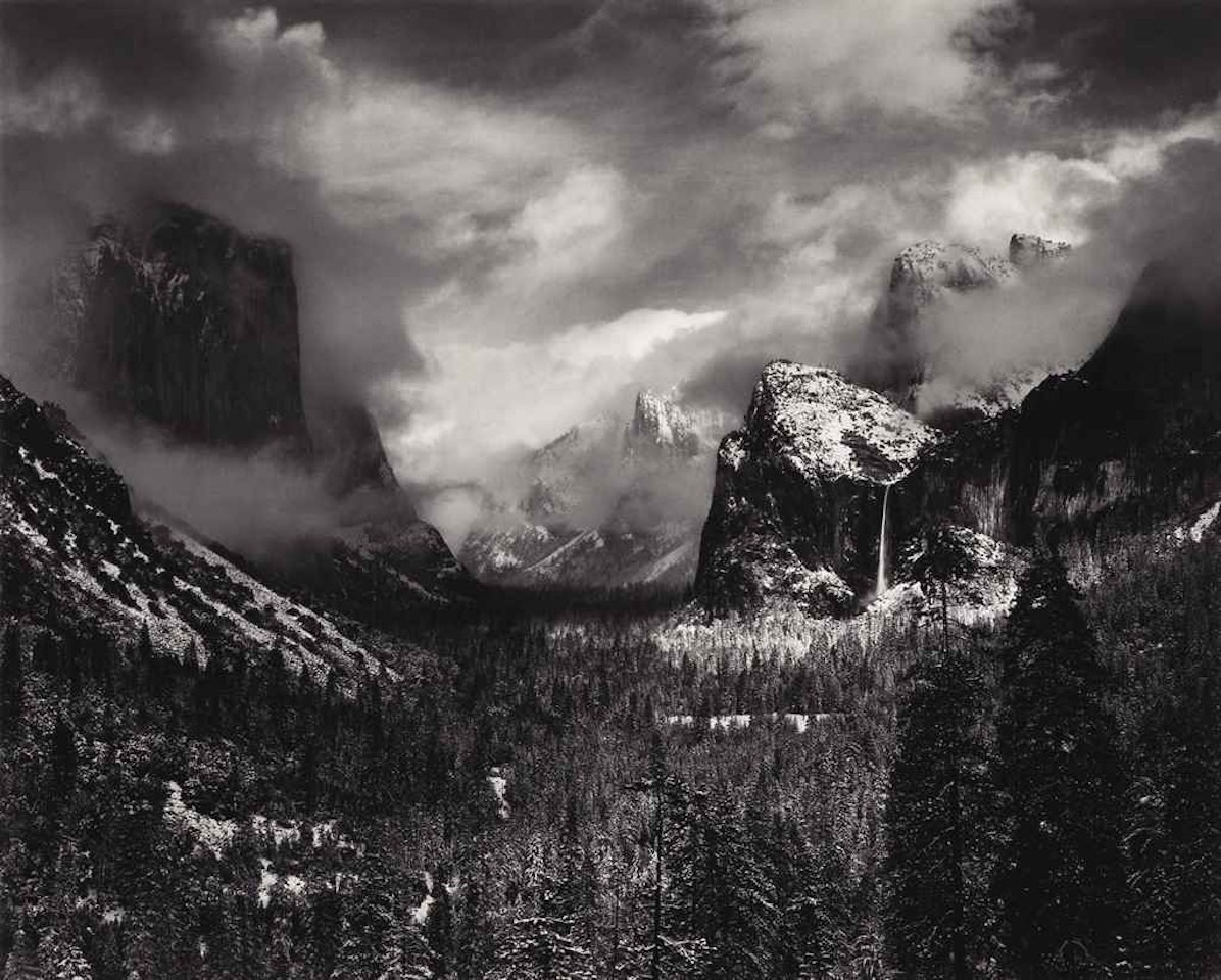 Clearing Winter Storm, Yosemite National Park, California by Ansel Adams