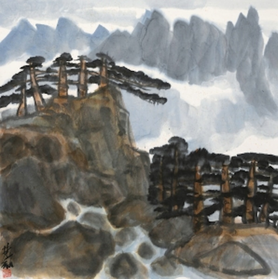 PINE TREE by Lin Fengmian