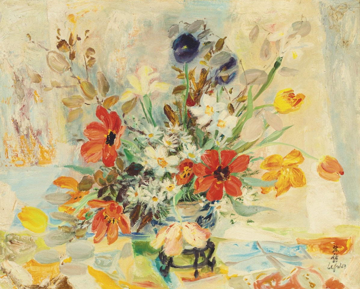 LES TULIPES ET LES RENONCULES by Le Pho