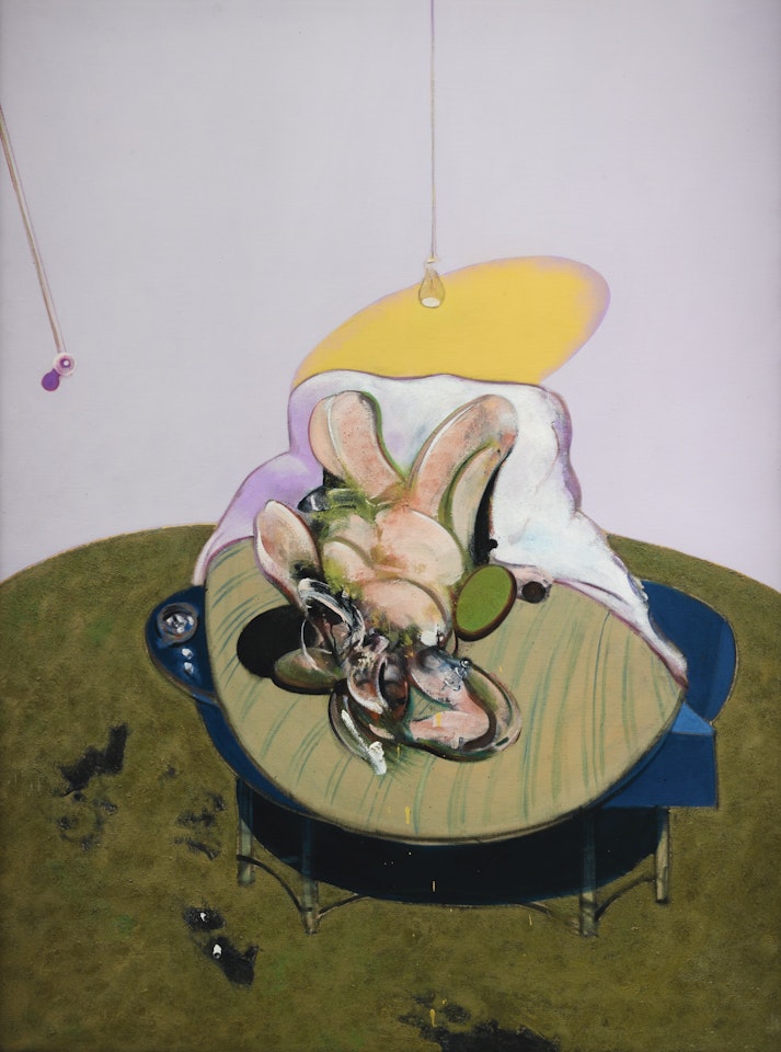 LYING FIGURE by Francis Bacon