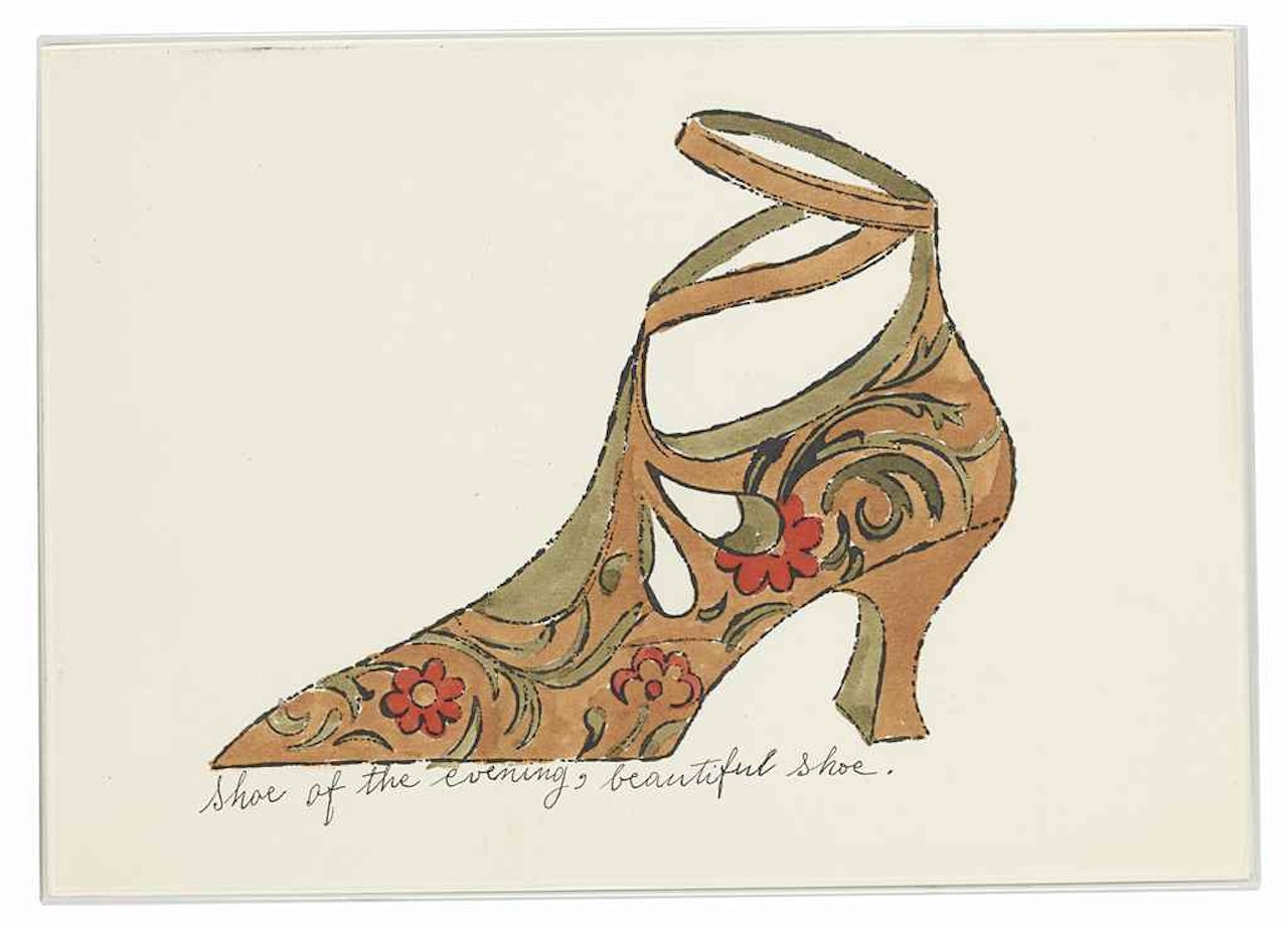 A La Recherche du Shoe Perdu by Andy Warhol