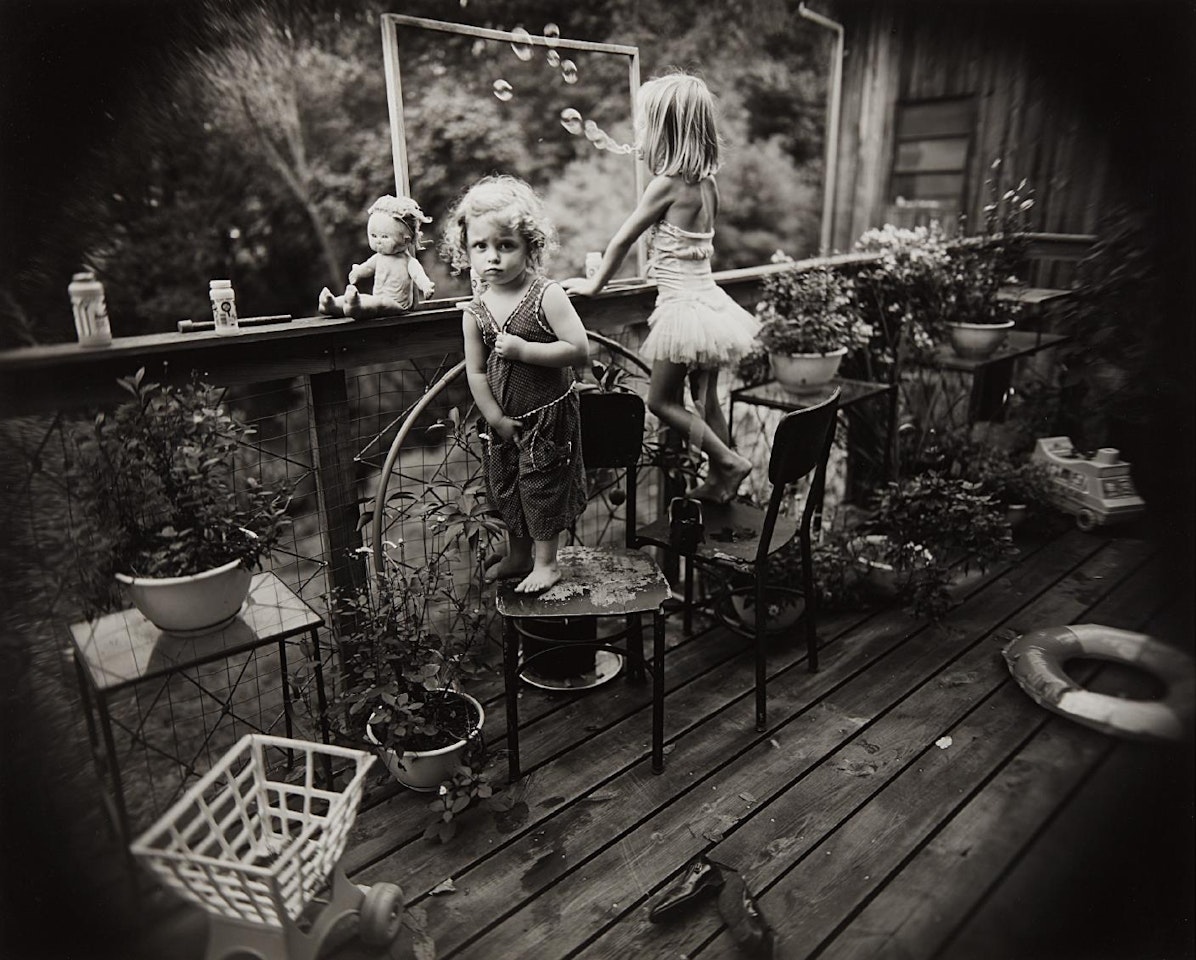 Blowing Bubbles by Sally Mann
