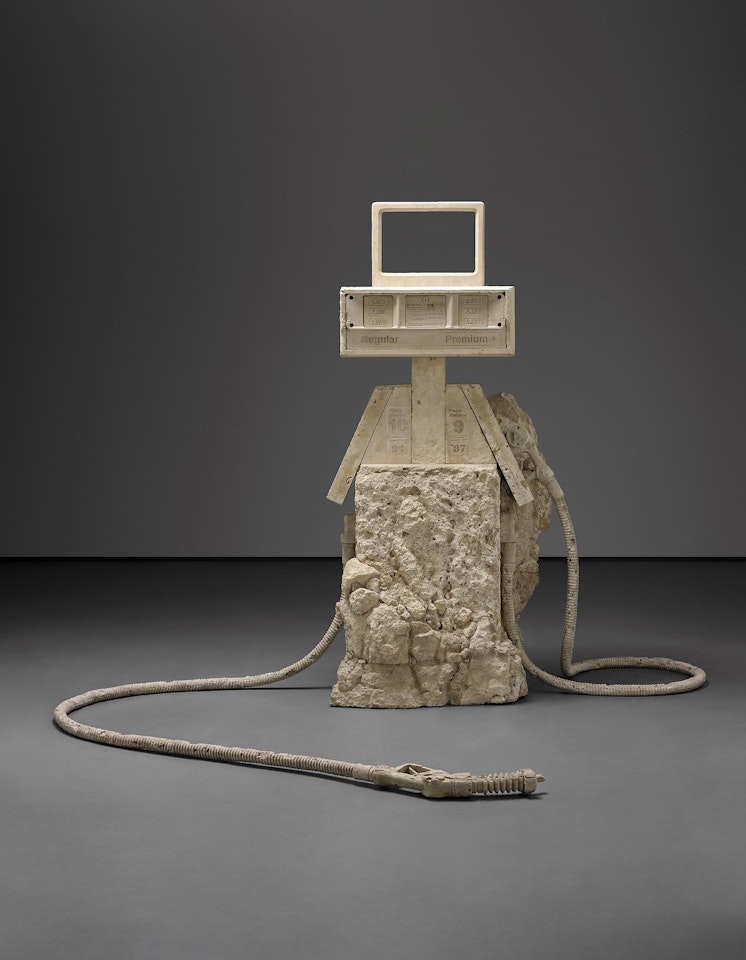 Petrified Petrol Pump by Allora & Calzadilla
