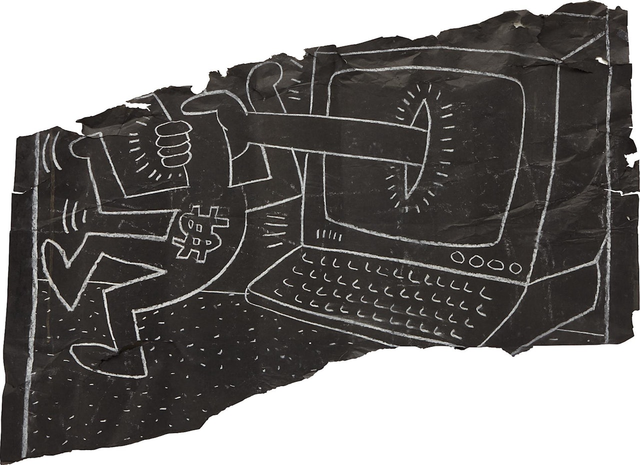 It's Not a Laptop by Keith Haring