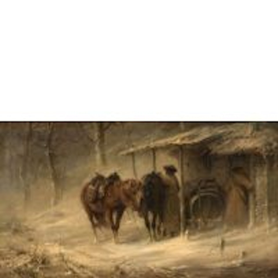 Stop Cossacks by Adolf Schreyer
