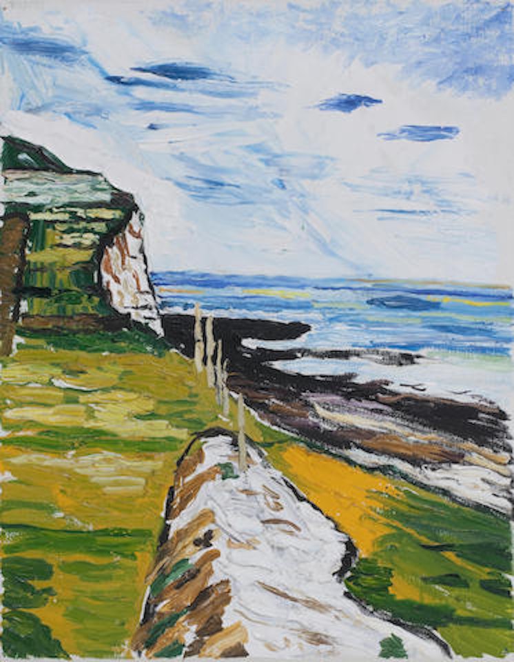 The Cliffs at Burling Gap by John Bratby