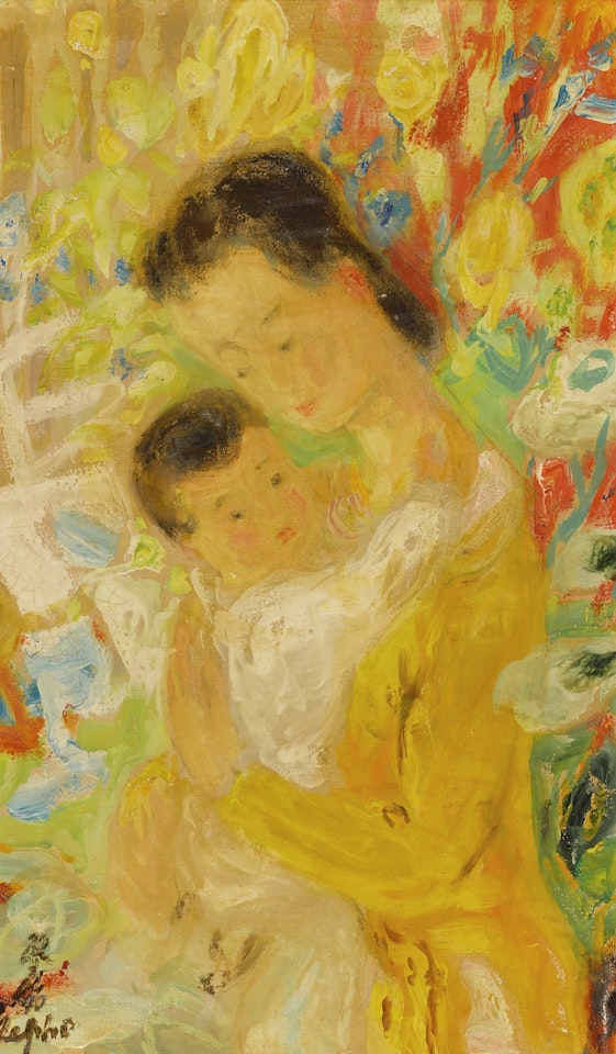 Mère et enfant by Le Pho
