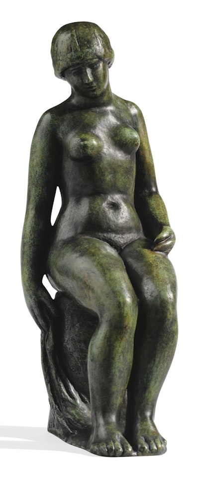 FEMME À LA DRAPERIE by Aristide Maillol