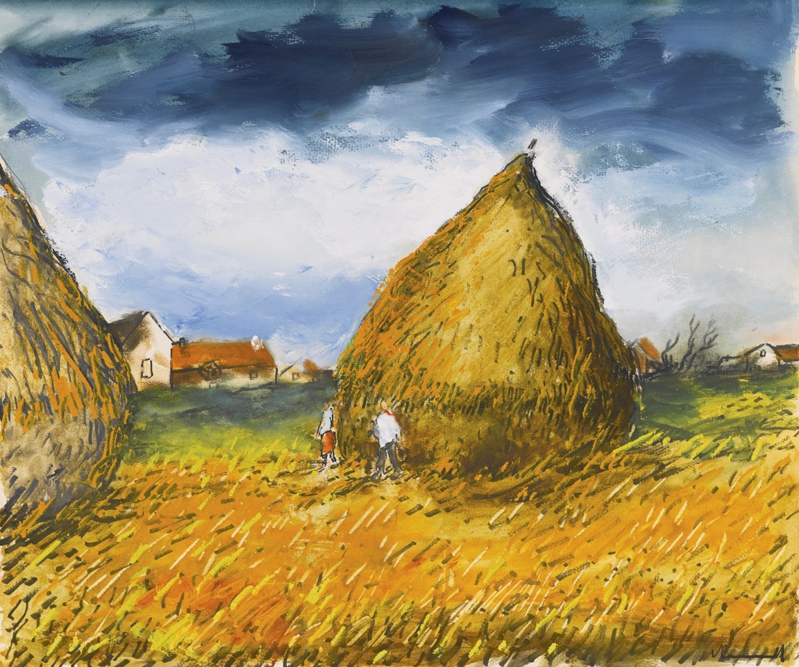MEULES by Maurice de Vlaminck