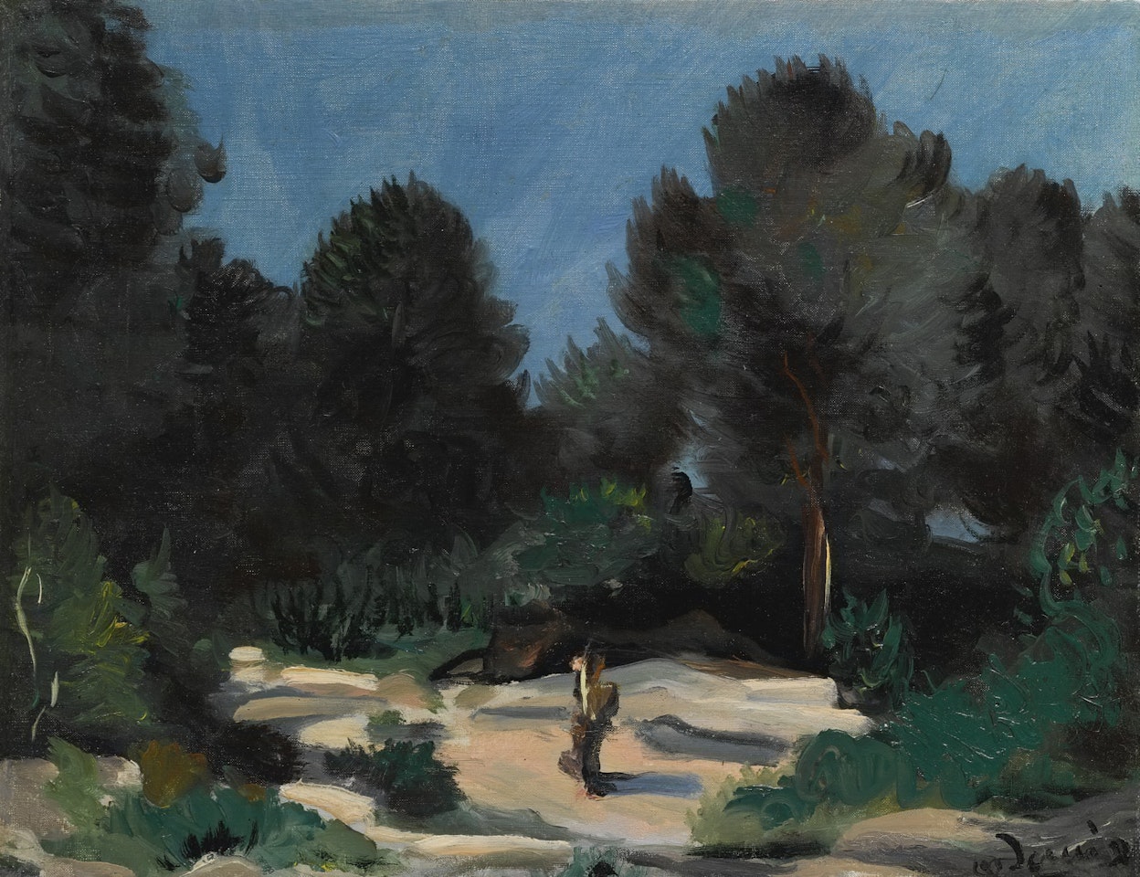 CHEMIN ANIMÉ EN PROVENCE by Andre Derain