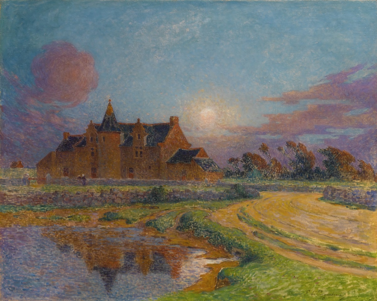 CLAIR DE LUNE SUR KERVAUDU by Ferdinand du Puigaudeau