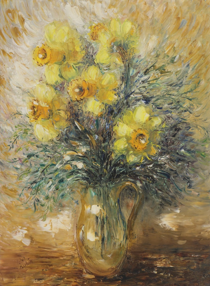 DAFFODILS by Reuven Rubin