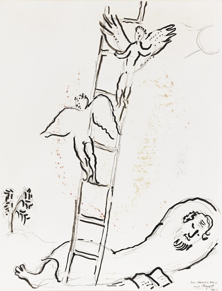 LE RÊVE DE JACOB by Marc Chagall