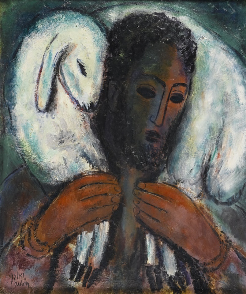 THE SHEPHARD by Reuven Rubin