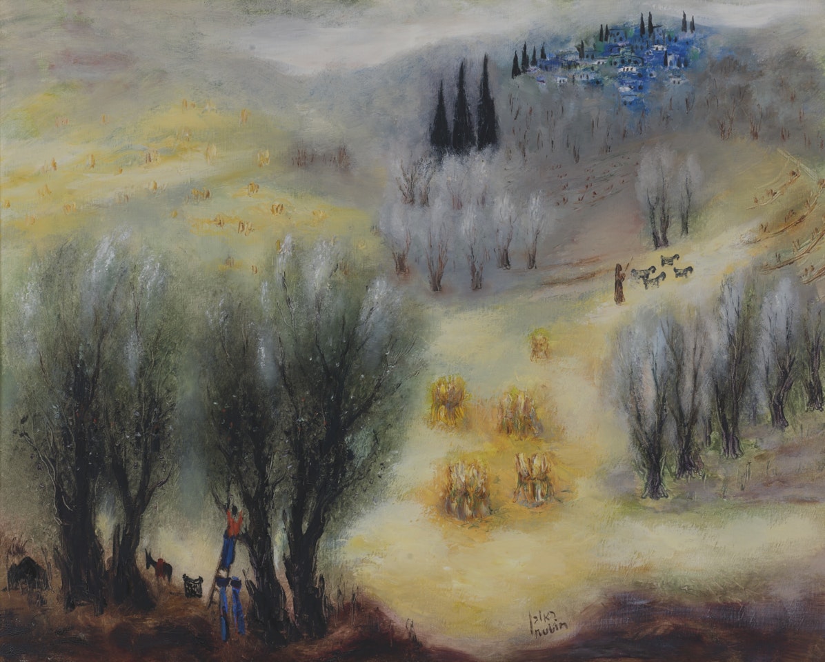 SUMMERTIME IN GALILEE by Reuven Rubin