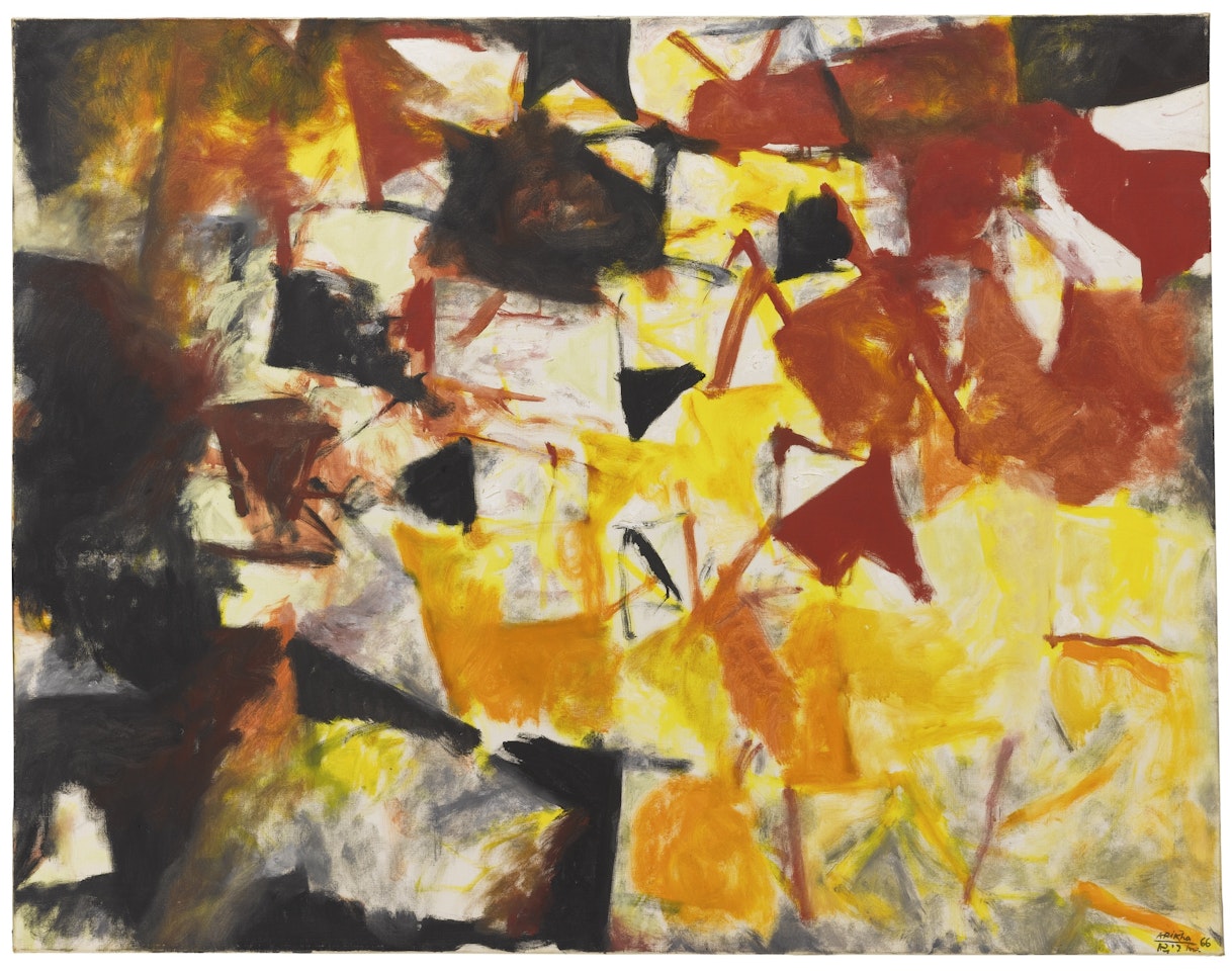 ABSTRACT COMPOSITION by Avigdor Arikha