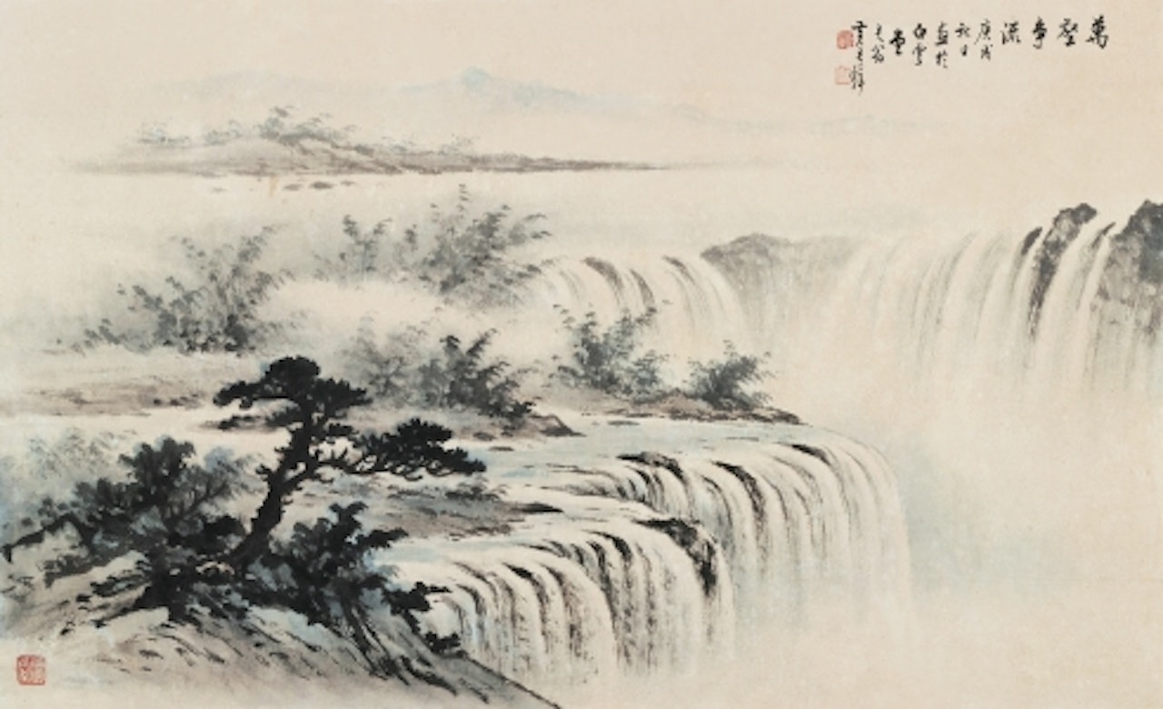 WATER WATERFALL by Huang Junbi