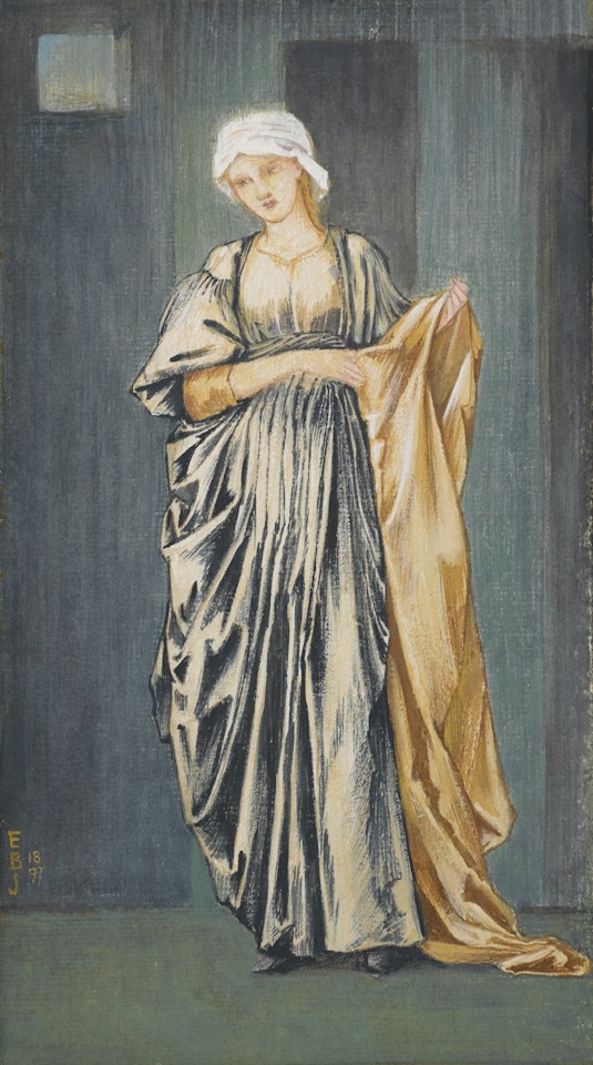 ANCILLA MATUTINA by Edward Coley Burne-Jones