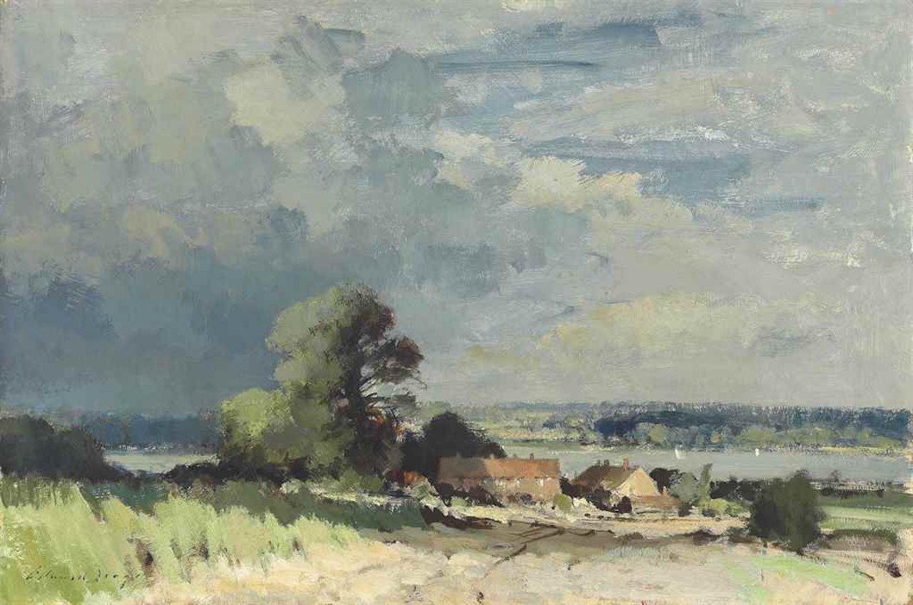 The Cloud Shadow, Suffolk by Edward Seago