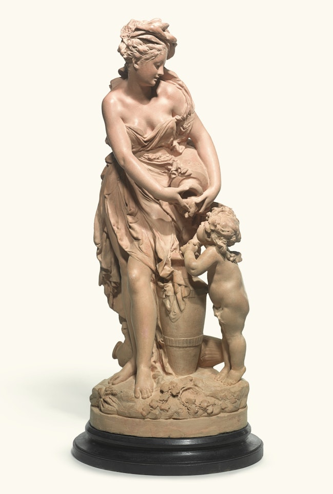 LA SOURCE by Albert-Ernest Carrier-Belleuse