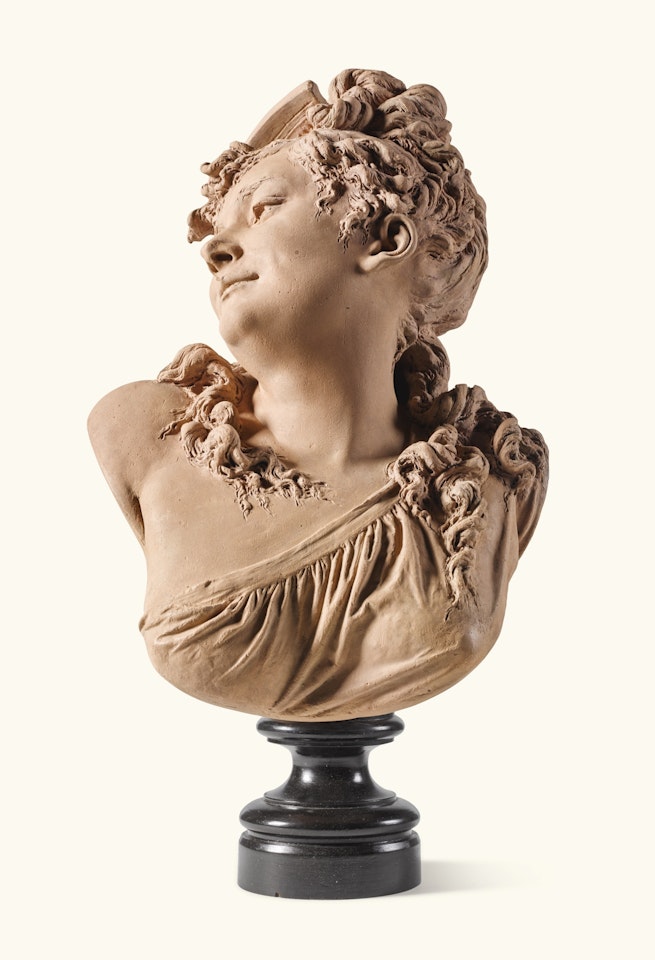 LE RÉVEIL (AN ALLEGORICAL BUST OF AWAKENING) by Albert-Ernest Carrier-Belleuse