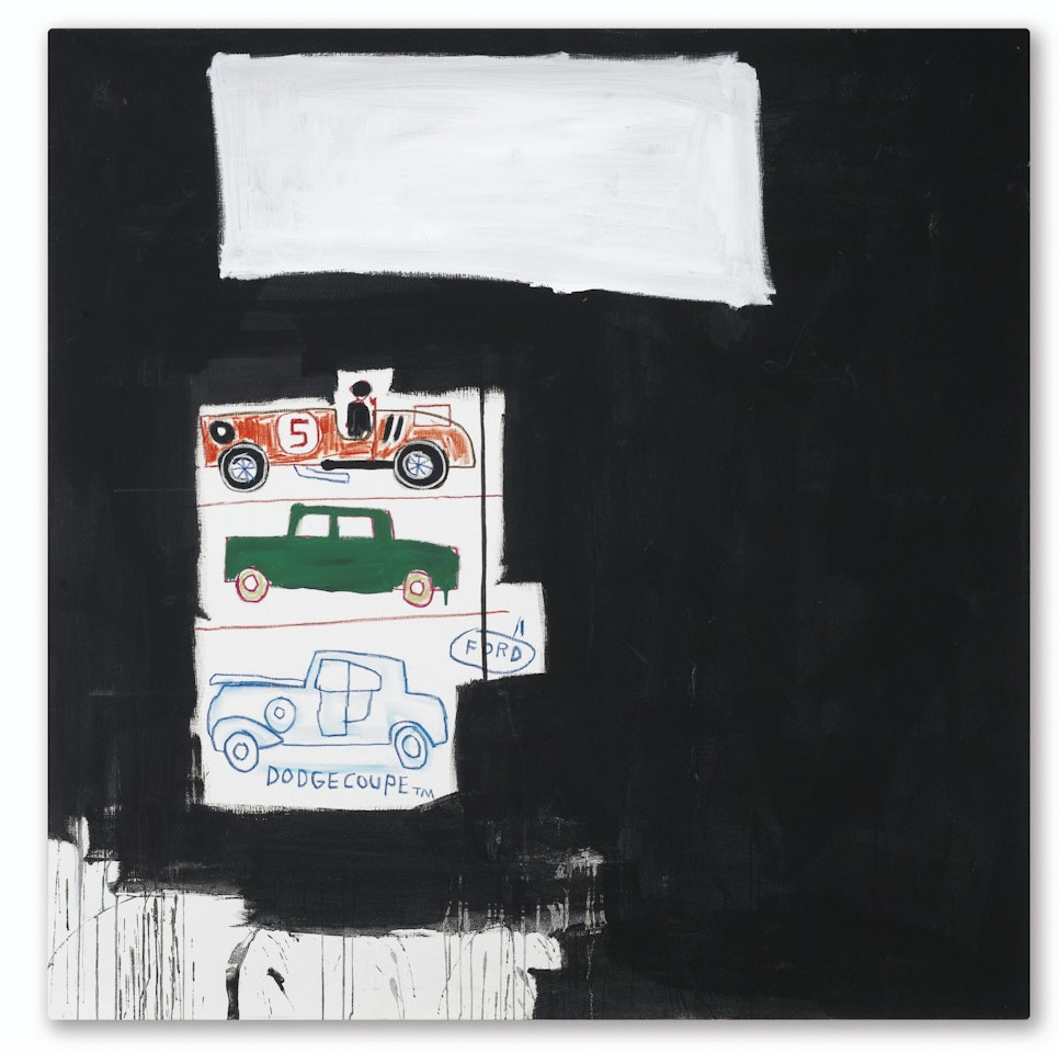 UNTITLED (DODGE COUPE) by Jean-Michel Basquiat