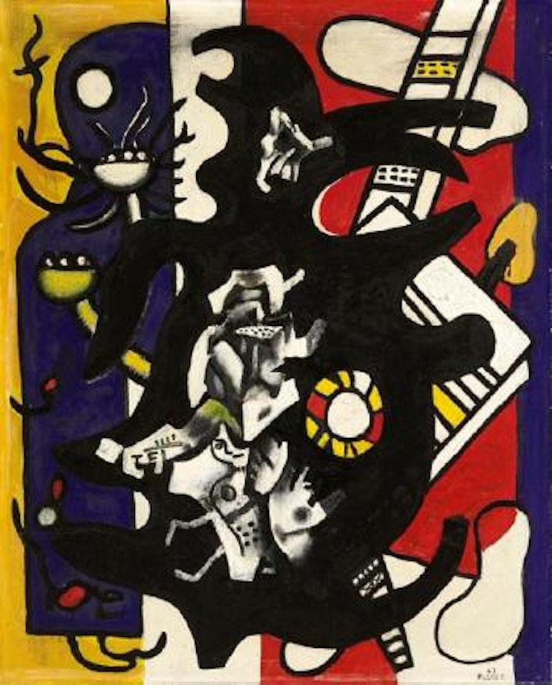 China Town by Fernand Leger