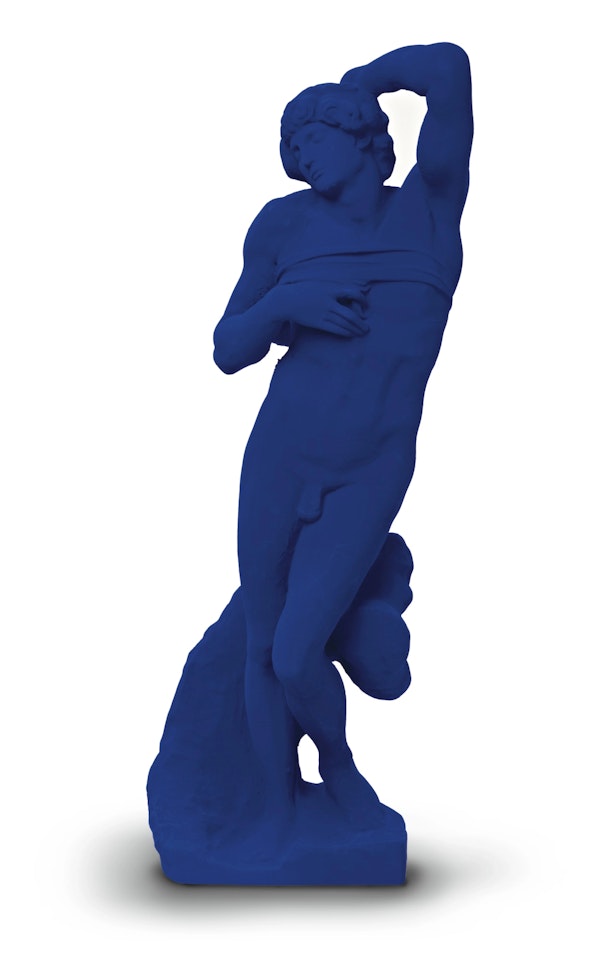 L'ESCLAVE MOURANT D'APRÈS MICHEL ANGE (S 20) by Yves Klein