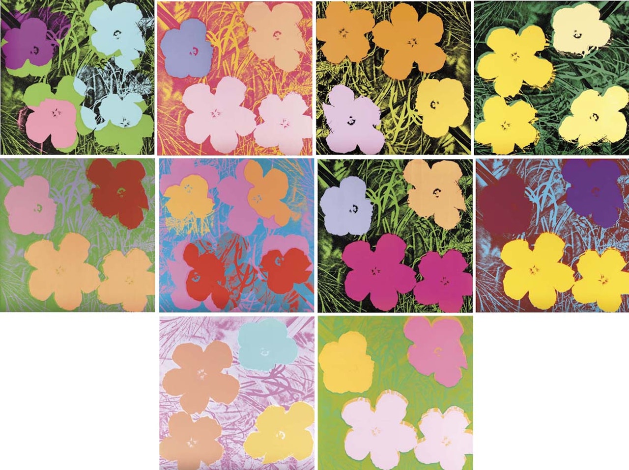 Flowers by Andy Warhol