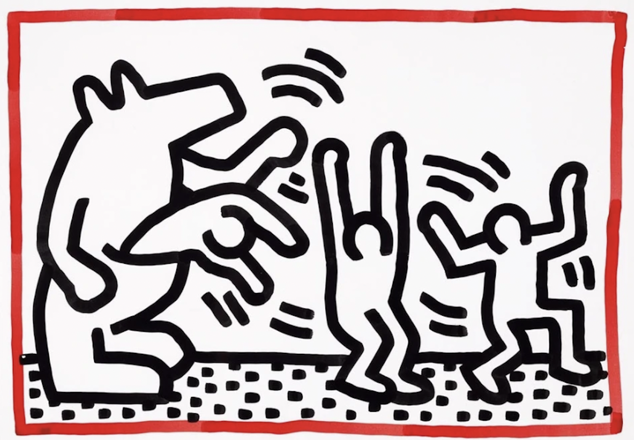 Untitled by Keith Haring