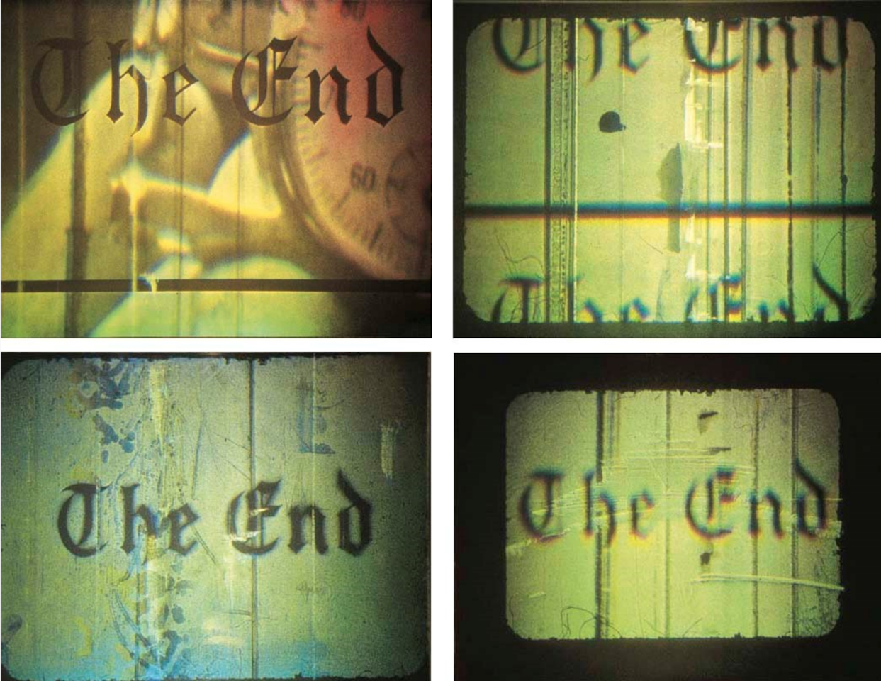 The end by Ed Ruscha