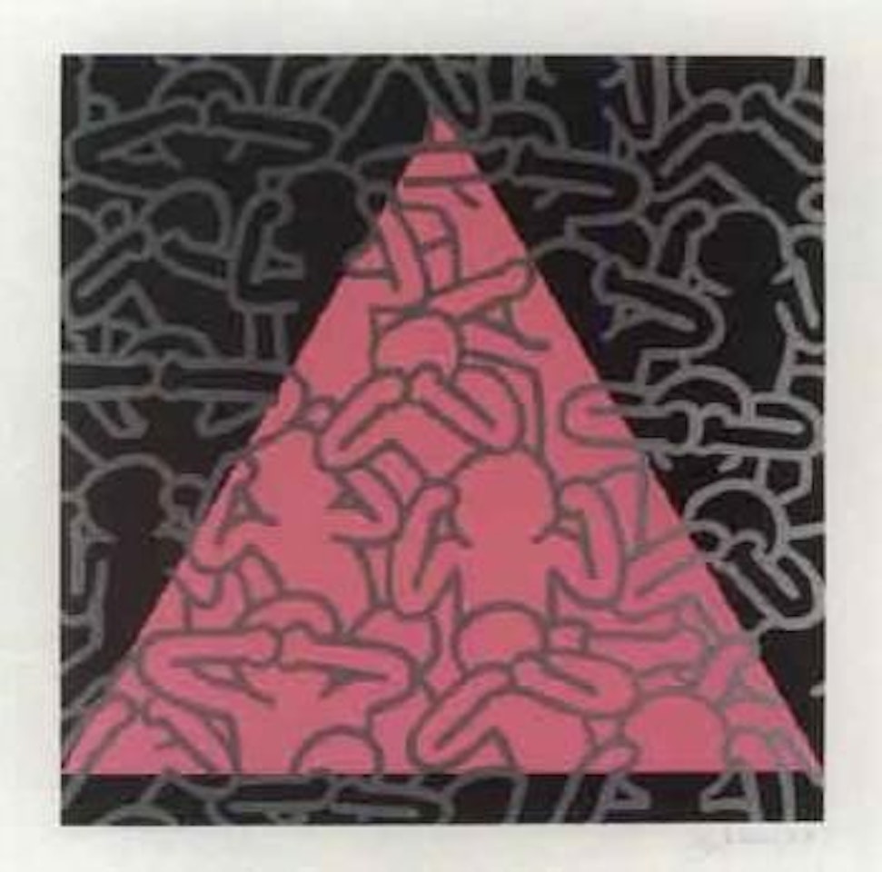 Silence equals death by Keith Haring