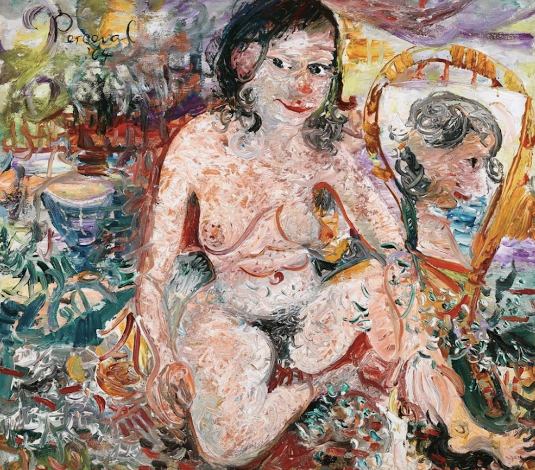 Kathy in the Studio by John Perceval