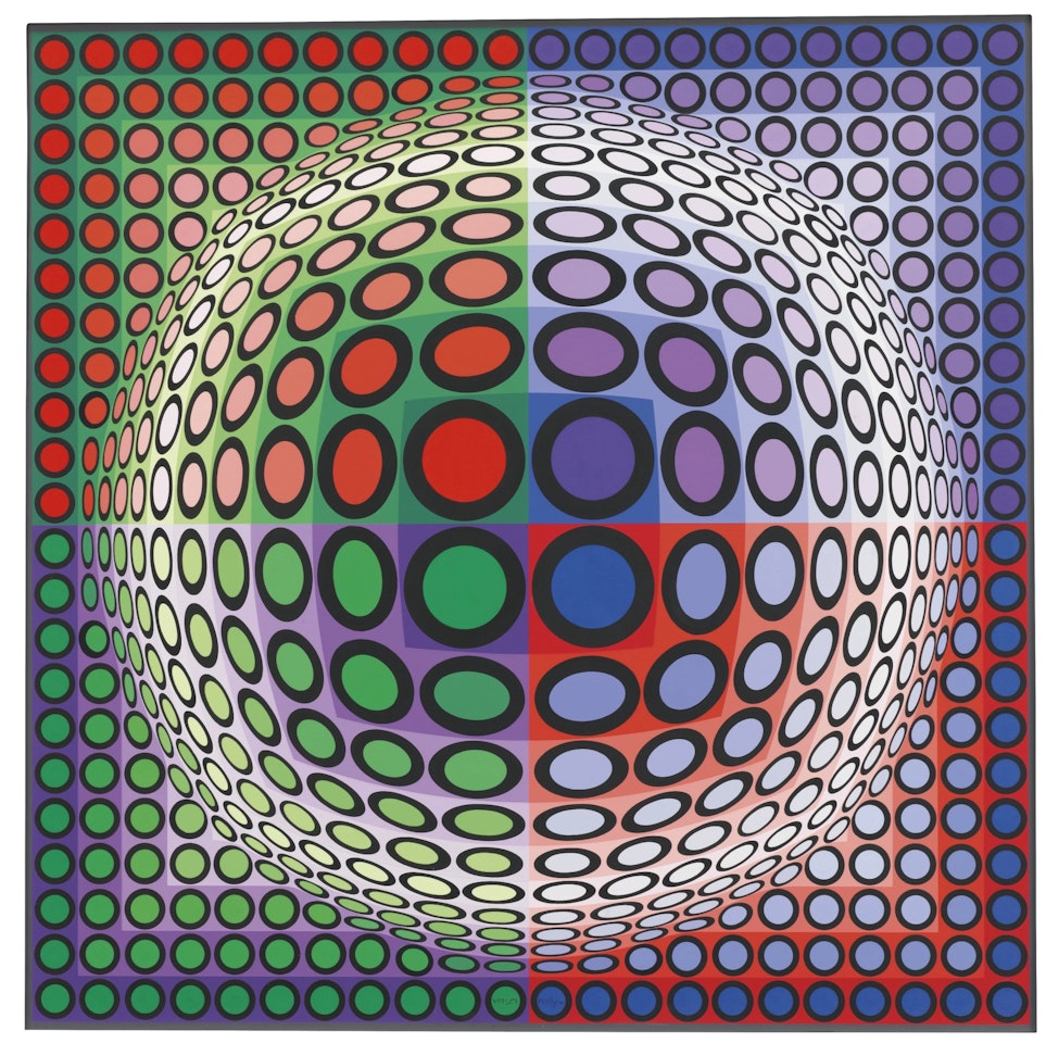 VEGA PAL B by Victor Vasarely