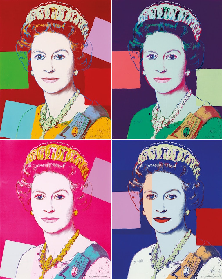 Queen Elizabeth II, from Reigning Queens by Andy Warhol