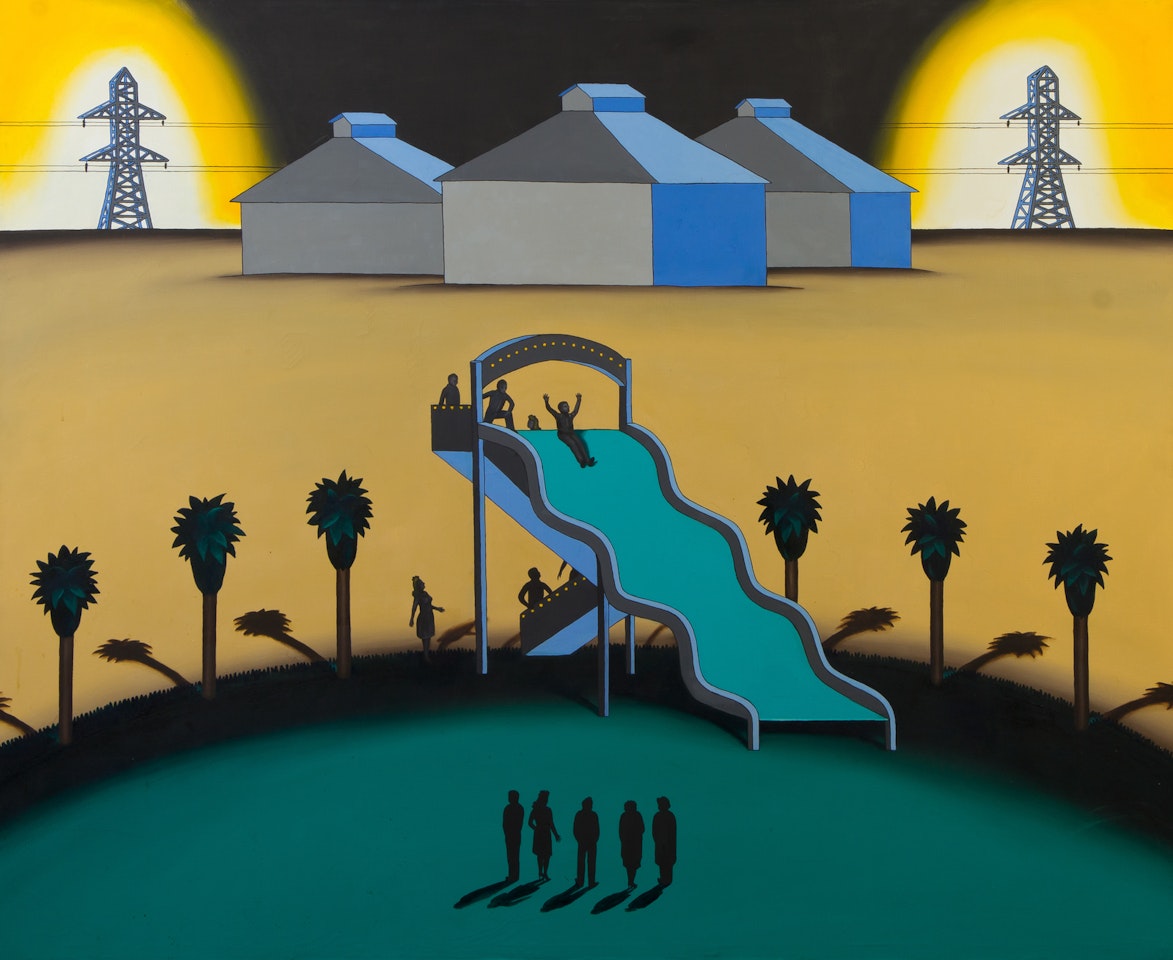 Pyramid courts by Roger Brown