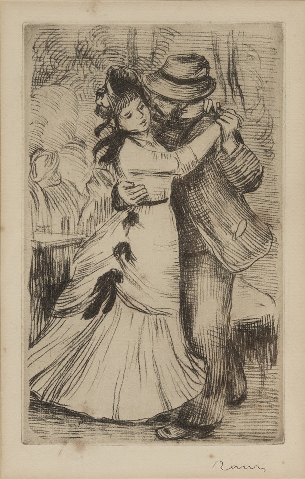 La danse a la campagne by Pierre-Auguste Renoir