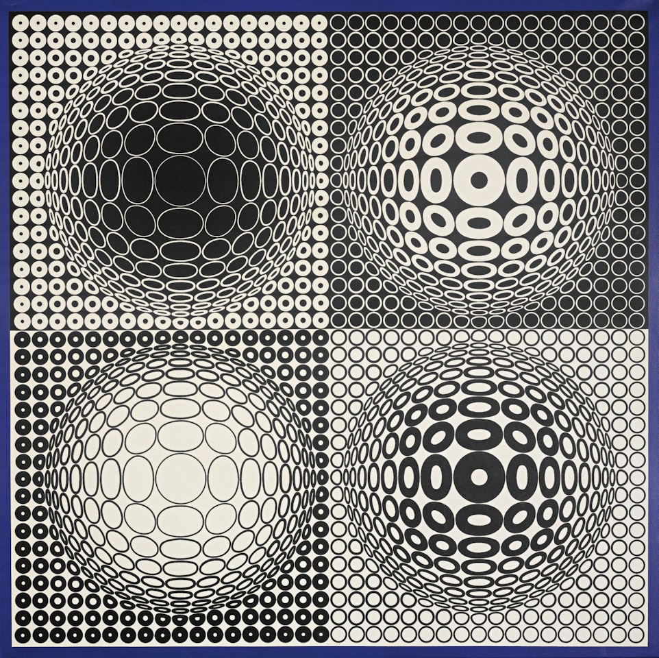 KAT-TUZ by Victor Vasarely