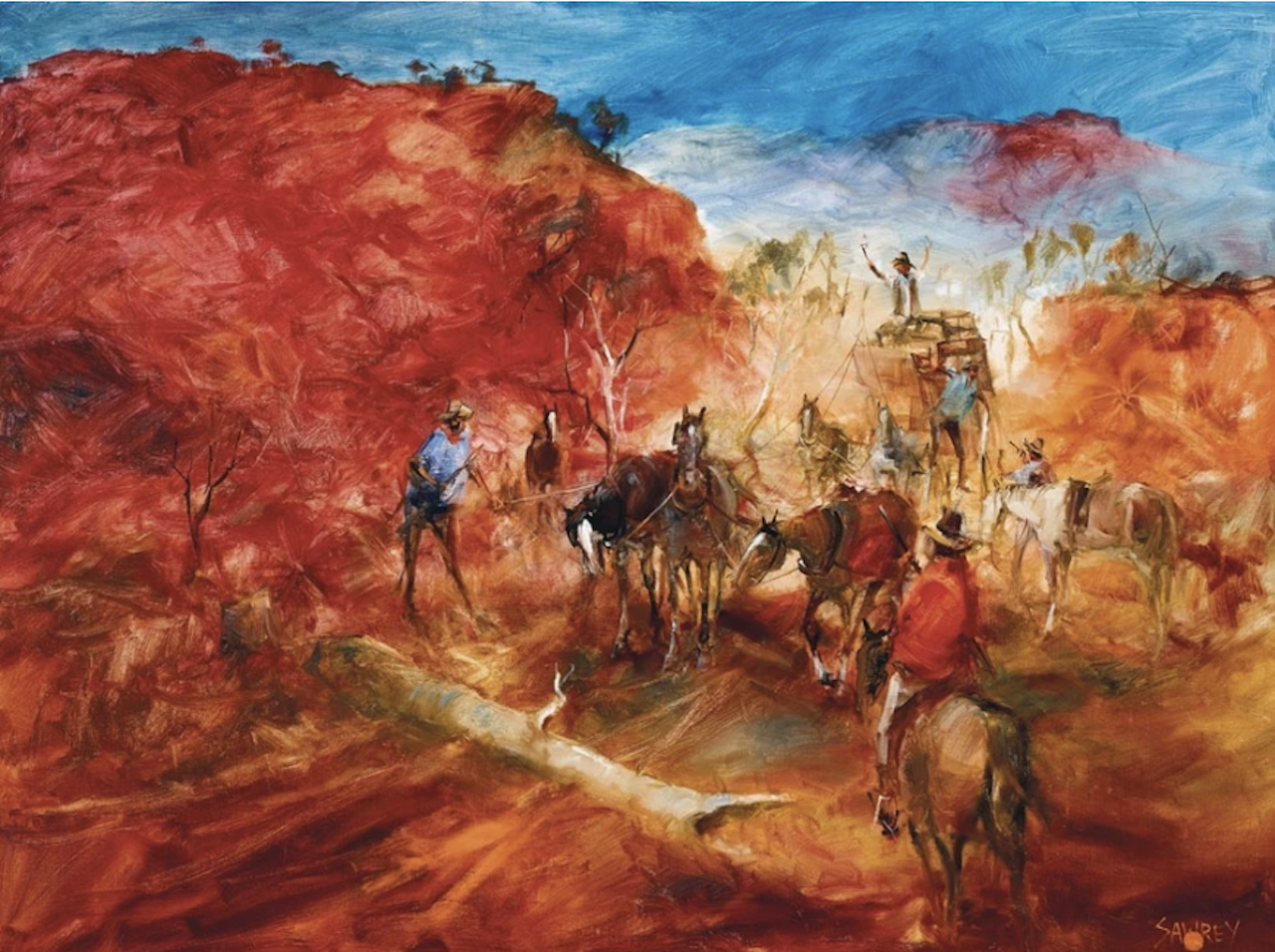 Lords of the Lachlan Country by Hugh Sawrey