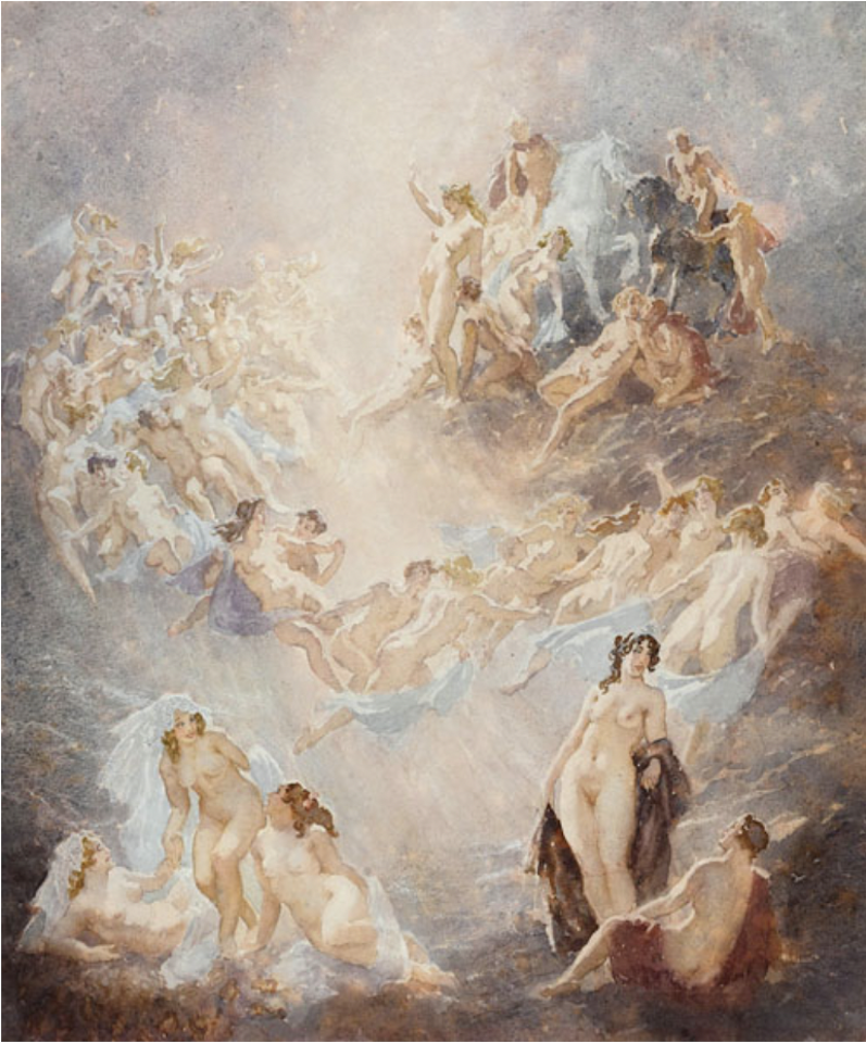 Hyperborean Idyll by Norman Alfred Williams Lindsay