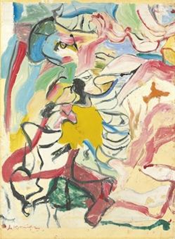TWO FIGURES IN DEVON by Willem de Kooning