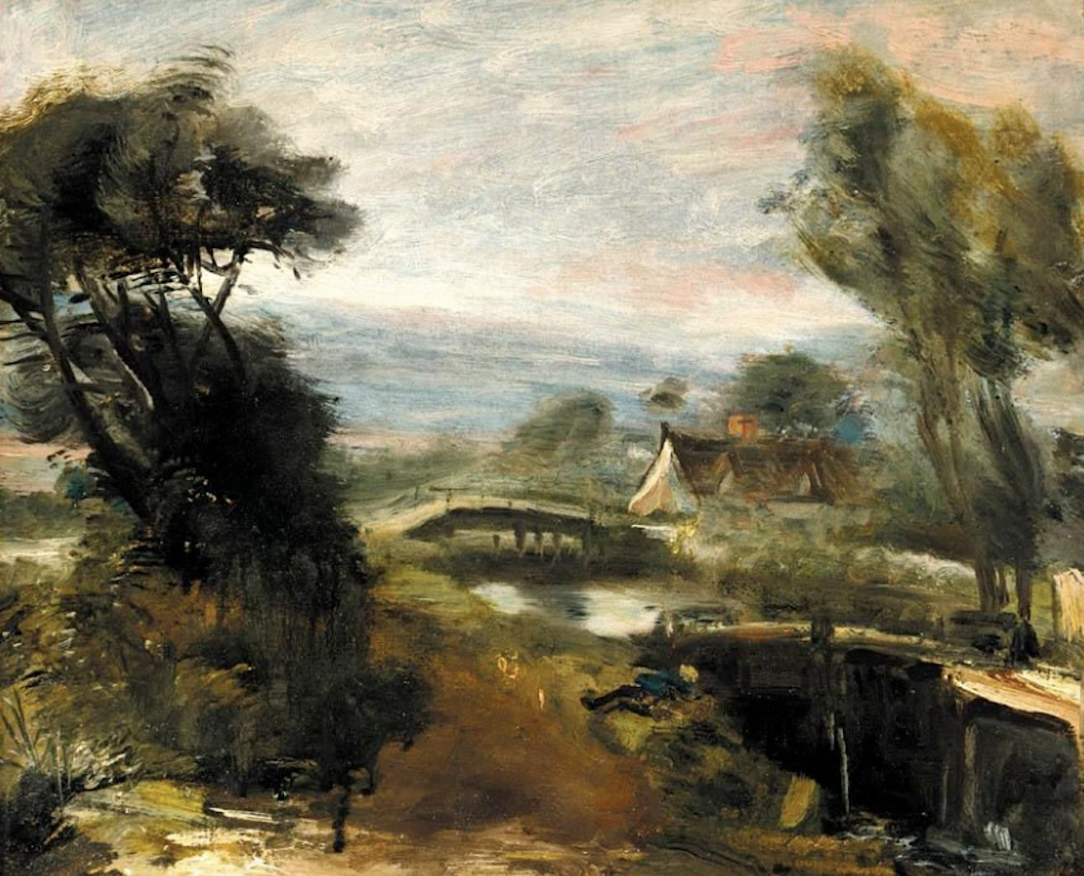 A view near Flatford Mill by John Constable