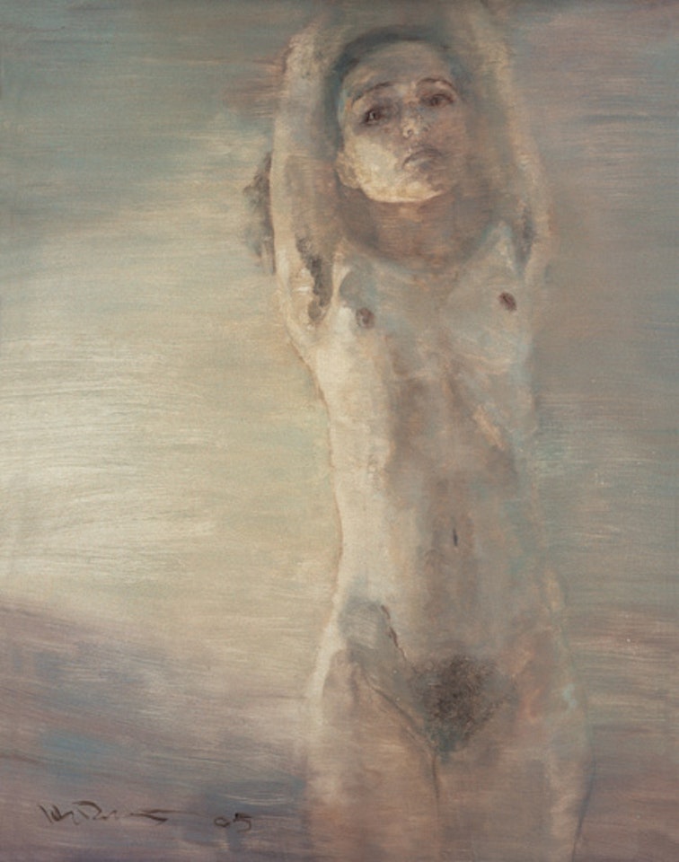 Recumbent Girl by He Duoling