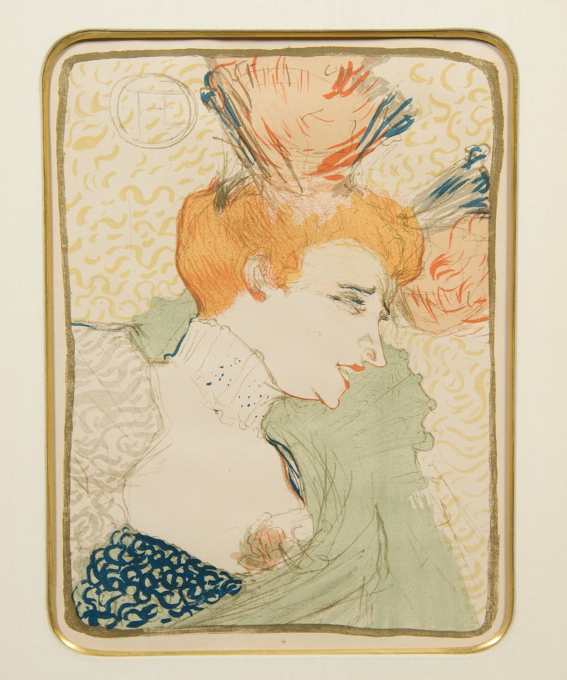 Mademoiselle Marcelle Lender, en buste by Henri de Toulouse-Lautrec