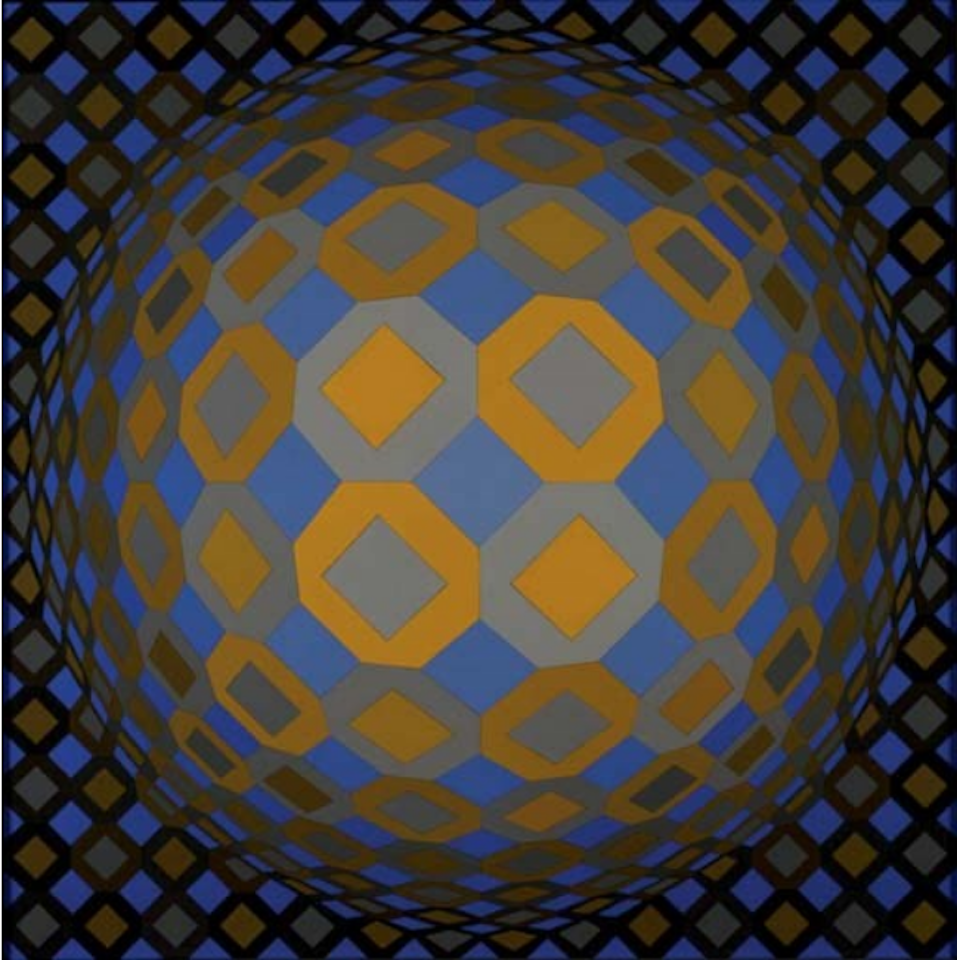 Okta-sarga by Victor Vasarely