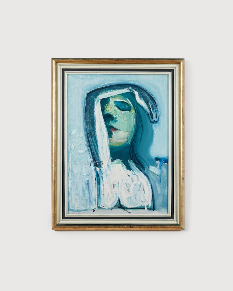 Girl in Landscape by Charles Blackman