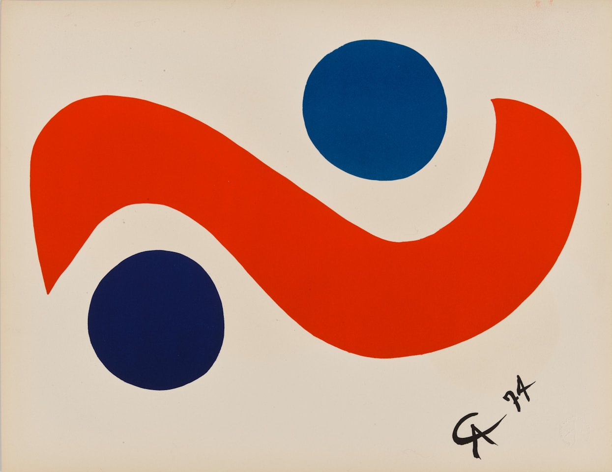 Flying Colors (5 works) , 1974 by Alexander Calder